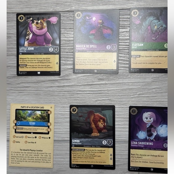 Disney Lorcana Into the Inklands Trading Card Game Pack 1 Sealed 1 Open - Picture 5 of 8